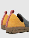 Round Toe Shoes CITY GREY BLUE/YELLOW